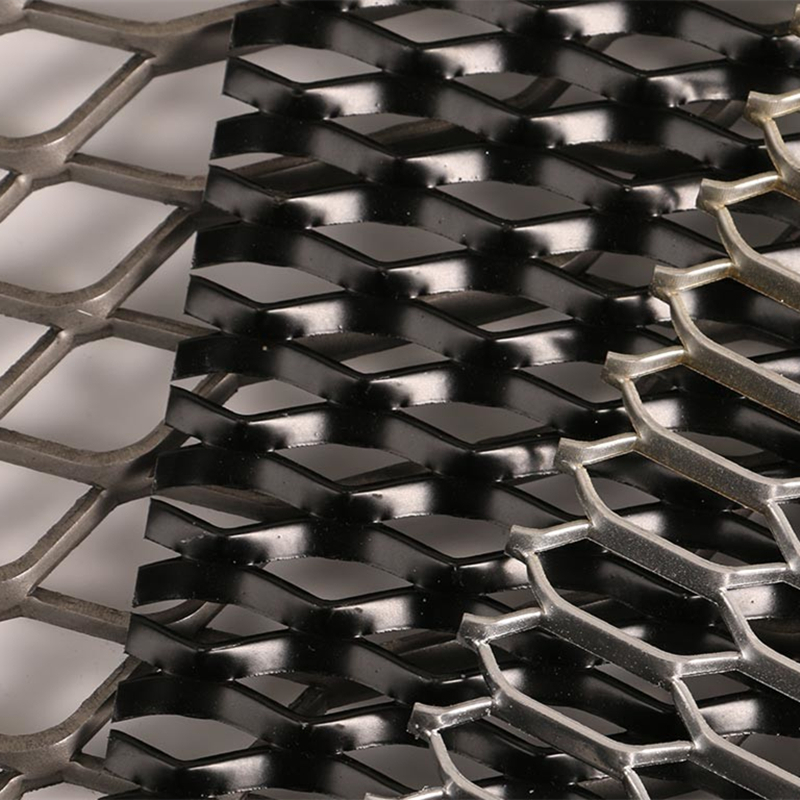 Aluminum Expanded Metal for Facade Cladding 