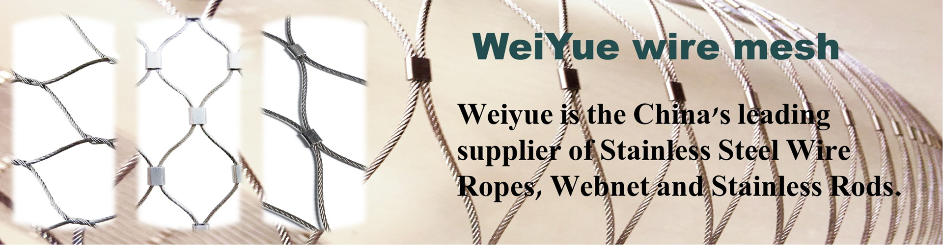 stainless steel cable rope mesh